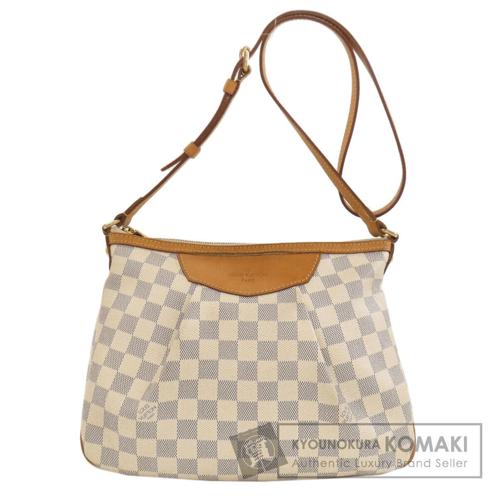Louis Vuitton Siracusa Shoulder Bag Damier Canvas